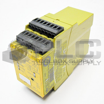 PILZ PSWZ X1P 0,5V /24-240VACDC 2N/O 1N/C 2SO SAFETY RELAY 777949 / PSWZ X1P
