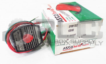 NEW ASCO EF8017G2 RED HAT ll SOLENOID VALVE 