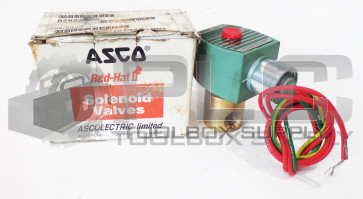 NEW ASCO 8262G19 120V 1/4" SOLENOID VALVE