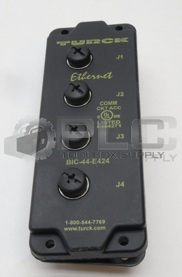 NEW TURCK BIC-44-E424 NETWORK JUNCTION 4 PIN 125V