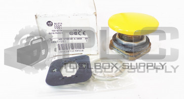 NEW ALLEN BRADLEY 800T-D9J PUSH BUTTON YELLOW