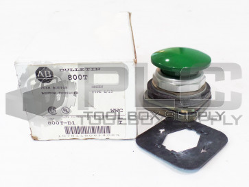 NEW ALLEN BRADLEY 800T-D1 PUSH BUTTON GREEN