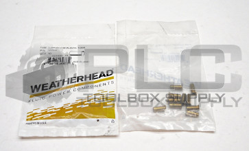 LOT OF 20 NEW WEATHERHEAD 2030X6 TUBE SUPPORT FOR PLASTIC TUBIN
