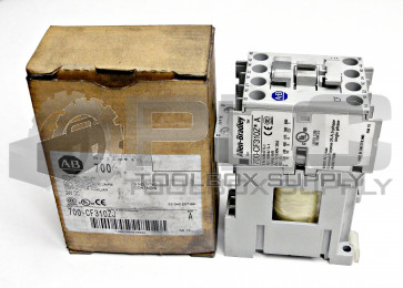 NEW ALLEN BRADLEY 700-CF310ZJ /A RELAY 3PHASE 24VDC 25AMP 700CF310ZJ SER.A