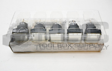 NEW BOX OF 5 FUTJI AH165-ZT WHITE PILOT LIGHT 