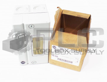 NEW ALLEN BRADLEY 140-E55 SER. C ENCLOSURE