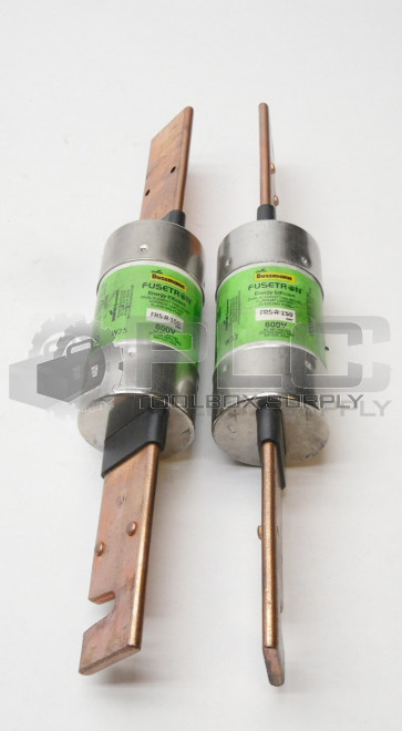 LOT OF 2 FUSETRON FRS-R-150 TIME DELAY FUSE