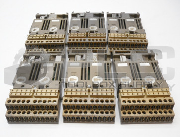 LOT OF 6 SIEMENS SIMATIC S5 6ES5 700-8MA11 PLC INPUT OUTPUT BUS MODULE