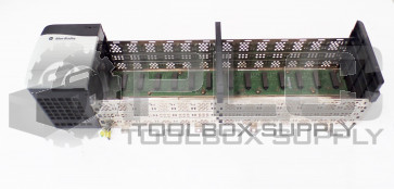 ALLEN BRADLEY 1756-A13 /B 13-SLOT RACK WITH 1756-PA72 /B POWER SUPPLY1756-A13