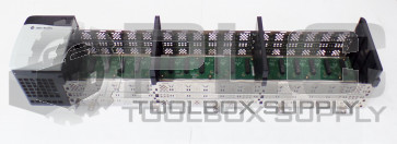 ALLEN BRADLEY 1756-PA75 /A POWER SUPPLY W/ 1756-A17 /B 17 SLOT RACK