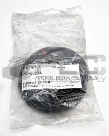 NEW KEYENCE OP-87274 CONNECTOR CABLE OP87274 0P87274