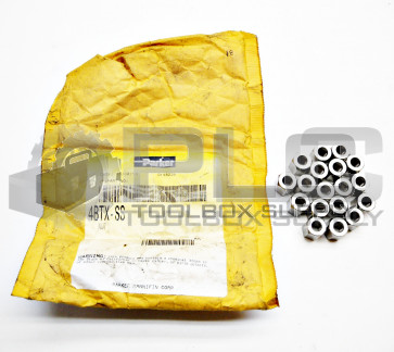 LOT OF 18 NEW PARKER 4BTX-SS STAINLESS NUT