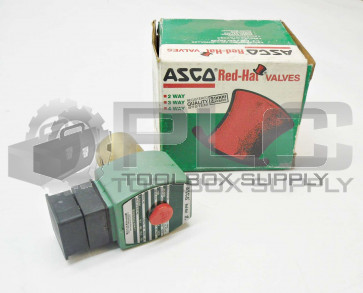 NEW ASCO SDX8262G2204672 SOLENOID VALVE 1/4" MX120