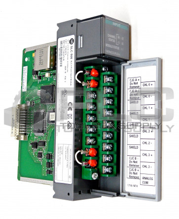 NEW ALLEN BRADLEY 1746-NT4 /B THERMOCOUPLE MODULE 1746NT4 SER.B