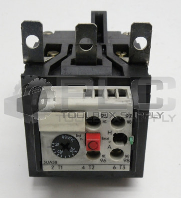 SIEMENS 3UA58-00-2C OVERLOAD RELAY
