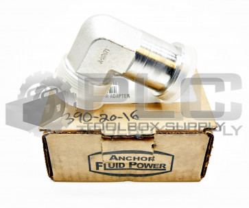 NEW ANCHOR FLUID POWER 390-20-16 FLANGE ADAPTER 