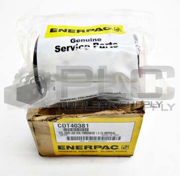 NEW ENERPAC CDT40381 THREADED HYDRAULIC CYLINDER 8800LBS 1.6IN IMPERIAL