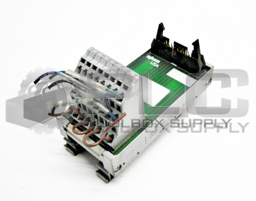 WAGO 51015160 74491 0207 MODULE w/ WAGO 737 TRIPLE-DECK PCB TERMINAL