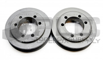 LOT OF 2 NEW TB WOODS 4.0X1B-SH V-BELT PULLEY 
