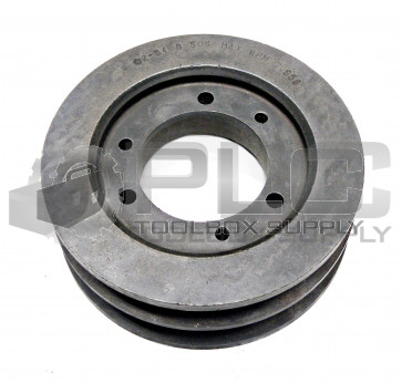NEW EMERSON BROWNING 2B4.8-SDS SHEAVE DOUBLE CAST IRON 2 GROOVE A/B BELT 2B48SDS