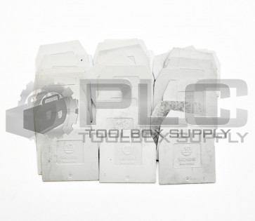 LOT OF 30 ALLEN BRADLEY 1492-EB10 GRAY END BARRIERS 