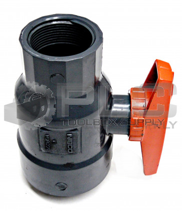 NEW NIBCO 1-1/2" HORIZON PVC BALL VALVE