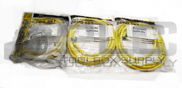 LOT OF 3 NEW TPC WIRE & CABLE SUPER TREX 89312 CORDSET 90DEGREE 12' 16AWG 