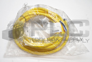 NEW ALLEN BRADLEY 889N-F5AF-20F /B CONNECTOR MINI FEMALE STRAIGHT 5-PIN 20FT
