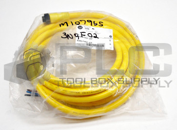 NEW ALLEN BRADLEY 889N-F4AF-20F /B QD CORDSET MINI FEMALE STRAIGHT 4PIN