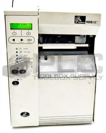 ZEBRA 105SL INDUSTRIAL BARCODE PRINTER