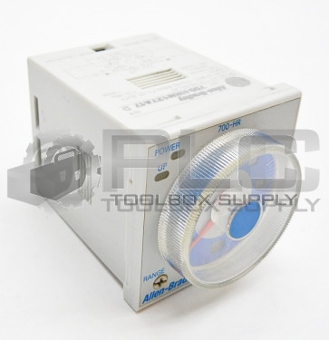 ALLEN BRADLEY 700-HRM12TA17 ON-DELAY TIMING RELAY SER D 0-1.2 MIN