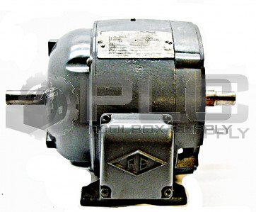 REULAND MOTOR DD8349Y 3/4HP 208V 2.8AMPS PHASE 3 HZ60 RMP 1800