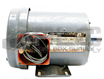 RELIANCE DUTY MASTER P56H1601M A-C MOTOR 230/460V 1725 RPM FB56 3/4 HP
