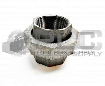 NEW MSC 36995603 PIPE UNION MALLEABLE IRON 2" DIAMETER 