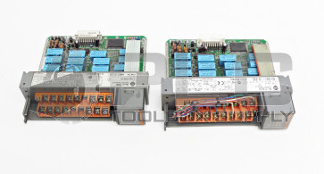 LOT OF 2 ALLEN BRADLEY 1746-OW16 SER C SLC 500 OUTPUT MODULE 1746-0W16 *QTY*