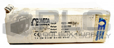 NEW OMEGA ENGINEERING PX215-200GI PRESSURE TRANSMITTER 7-35VDC 4-20mA 0-200 PSIG