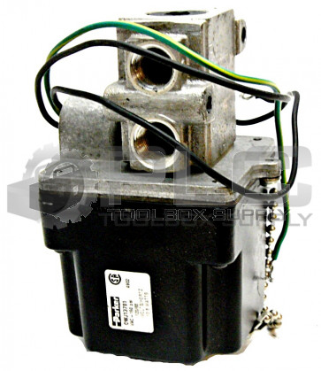 PARKER CWJ13701 SOLENOID VALVE VAC 150PSI 120V 60HZ 23.8WATTS 