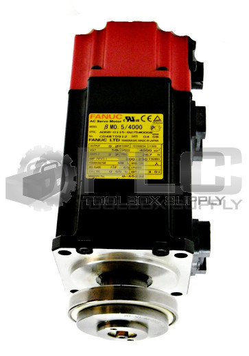 FANUC A06B-0115-B275 AC SERVO MOTOR BM 0.5/4000