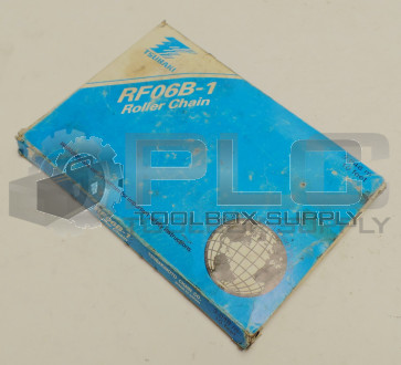 NEW TSUBAKI RF06B-1 ROLLER CHAIN 10 FEET 3.048 M