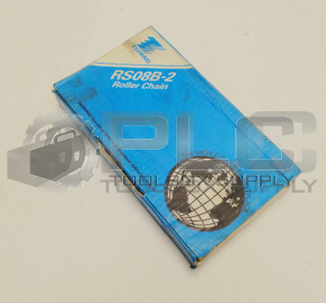 NEW TSUBAKI RS08B-2 ROLLER CHAIN 10 FEET 3.048 M