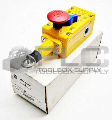 NEW ALLEN BRADLEY 440E-L13133 GUARD MASTER SAFETY PULL SWITCH SER E