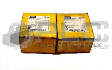 LOT OF 2 NEW HUBBELL HBL7595 TWIST LOCK FLANGED INLETS 15A 125V L45