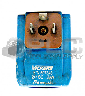 EATON VICKERS 507848 SOLENOID VALVE COIL 24V DC 30W