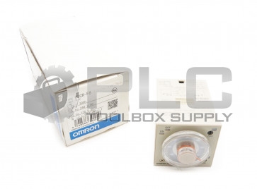 NEW OMRON H3CR-F8 TIMER, 1.2s-300h, 100-240VAC 100-125VDC