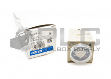NEW OMRON TIMER RELAY H3CR-A8, 1.2s-300h, 100-240VAC 100-125VDC