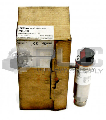 EFECTOR  IFM PN4220 PRESSURE SENSOR PN-400-SBN14-HFBOW/LS/ /V