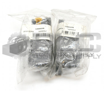 LOT OF 2 NEW OMRON PTF08AE RELAY SOCKET BASE