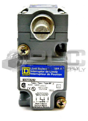 NEW SQUARE D 9007C52B2 LIMIT SWITCH SER A TYPE 6P **READ**