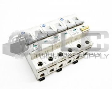 LOT OF 3 ALLEN BRADLEY 1492-SP2C100 CIRCUIT BREAKER 10AMP 