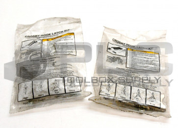 LOT OF 2 NEW CROSBY HOOK LATCH KIT SS-4055 